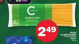 Marches Tradition COMPLIMENTS PASTA offer