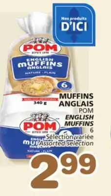 Marches Tradition POM ENGLISH MUFFINS offer