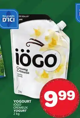 Marches Tradition IÖGO YOGURT offer