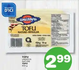 Marches Tradition UNISOYA NATURE TOFU offer