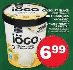 Marches Tradition IÖGO (946 mL), IÖGO FROZEN YOGURT offer
