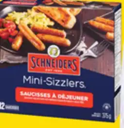 Giant Tiger Schneiders breakfast sausages offer