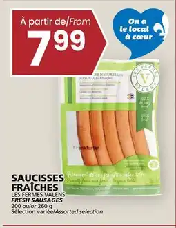 Rachelle-Bery Grocery LES FERMES VALENS FRESH SAUSAGES offer