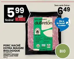 Rachelle-Bery Grocery DU BRETON ORGANIC GROUND EXTRA LEAN PORK offer