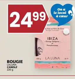 Rachelle-Bery Grocery LALUNA CANDLE offer