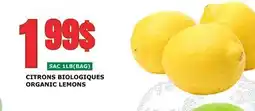 Marches Tau CITRONS BIOLOGIQUES offer