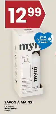 Rachelle-Bery Grocery MYNI Kit départ HAND SOAP offer