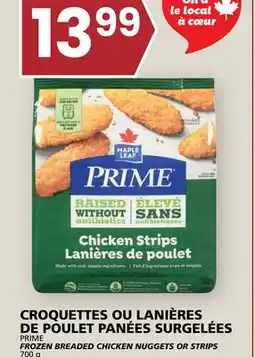 Rachelle-Bery Grocery PRIME FROZEN BREADED CHICKEN NUGGETS OR STRIPS offer