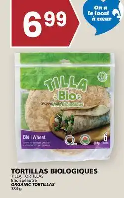 Rachelle-Bery Grocery TILLA ORGANIC TORTILLAS offer