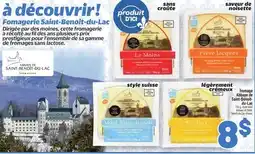 Metro FROMAGE ABBAYE DE SAINT-BENOÎT- DU-LAC | ABBAYE DE SAINT- BENOÎT-DU-LAC CHEESE offer