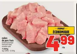 Metro CUBES DE PORC FRAIS | FRESH PORK CUBES offer