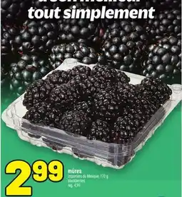 Metro MÛRES | BLACKBERRIES offer