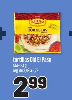 Metro TORTILLAS OLD EL PASO offer