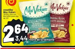 Metro CROUSTILLES MISS VICKIE'S | MISS VICKIE'S POTATO CHIPS offer