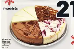 Metro GÂTEAU AU FROMAGE IRRESISTIBLE | IRRESISTIBLE CHEESECAKE offer