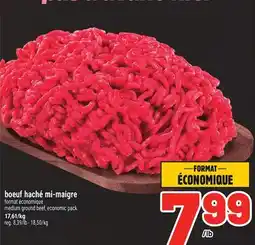 Metro BOEUF HACHÉ MI-MAIGRE | MEDIUM GROUND BEEF offer