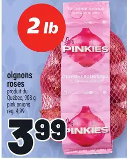 Metro OIGNONS ROSES | PINK ONIONS offer