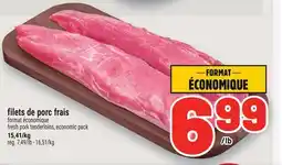 Metro FILETS DE PORC FRAIS | FRESH PORK TENDERLOINS offer
