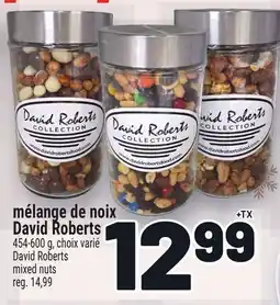 Metro MÉLANGE DE NOIX DAVID ROBERTS | DAVID ROBERTS MIXED NUTS offer