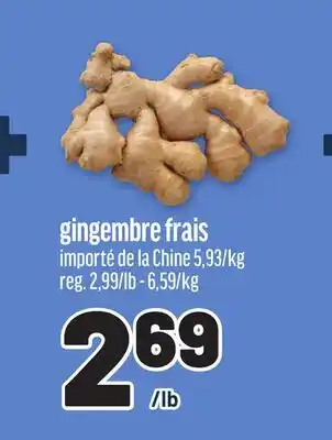 Metro GINGEMBRE FRAIS offer