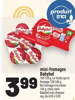 Metro MINI-FROMAGES BABYBEL | BABYBEL MINI CHEESES offer