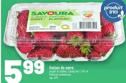 Metro FRAISES DE SERRE | HOTHOUSE STRAWBERRIES offer