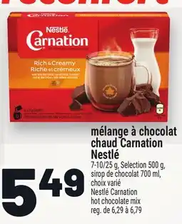 Metro MÉLANGE À CHOCOLAT CHAUD CARNATION NESTLÉ | NESTLÉ CARNATION HOT CHOCOLATE MIX offer