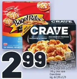 Metro DÎNER CRAVE | CRAVE DINNER offer