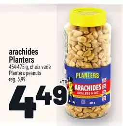 Metro ARACHIDES PLANTERS | PLANTERS PEANUTS offer
