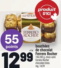 Metro BOUCHÉES DE CHOCOLAT FERRERO ROCHER | FERRERO ROCHER CHOCOLATE BITES offer