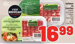 Metro ROULEAUX EN EN TRANCHES | FROZEN SLICED ROLLS offer