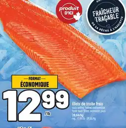 Metro FILETS DE TRUITE FRAIS | FRESH TROUT FILLETS offer