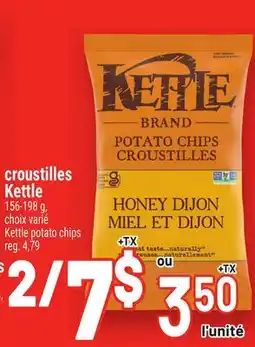 Metro CROUSTILLES KETTLE | KETTLE POTATO CHIPS offer