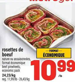 Metro ROSETTES DE BOEUF | BEEF PINWHEELS offer