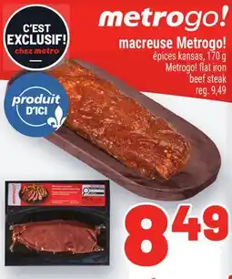 Metro BEEF STEAK | MACREUSE METROGO! offer