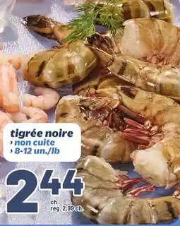 Metro TIGRÉE NOIRE offer