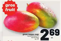 Metro GROSSE MANGUE ROUGE | LARGE RED MANGO offer
