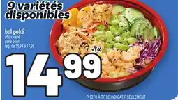 Metro BOL POKÉ | POKE BOWL offer