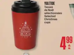 Jean Coutu YULETIDE Selected Christmas cups offer