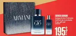 Jean Coutu GIORGIO ARMANI Acqua Di Gio Profondo 2-pc. gift set offer