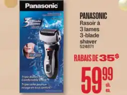 Jean Coutu PANASONIC 3-blade shaver offer
