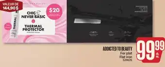 Jean Coutu ADDICTED TO BEAUTY Flat iron offer