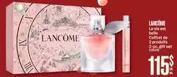 Jean Coutu LANCÔME La vie est belle 2-pc. gift set offer