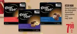 Jean Coutu DÉSIR NOIR Assorted chocolates offer