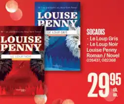 Jean Coutu SOCADIS Louise Penny Roman offer