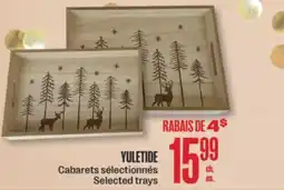 Jean Coutu YULETIDE Selected trays offer