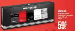 Jean Coutu MONTBLANC Mini fragrances 5-pc. gift set offer
