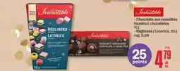 Jean Coutu Irresistibles Hazelnut chocolates or Licorice offer