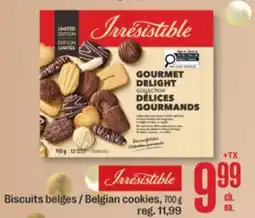 Jean Coutu IRRESISTIBLE Belgian cookies offer