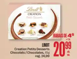 Jean Coutu LINDT Creation Petits Desserts Chocolates offer